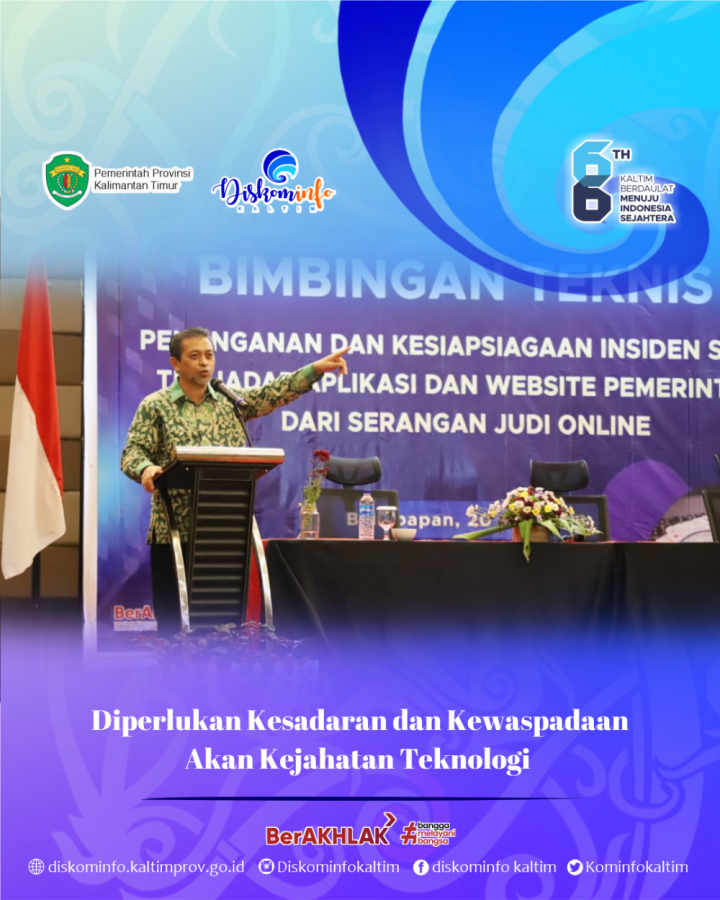 Diperlukan Kesadaran dan Kewaspadaan Akan Kejahatan Teknologi