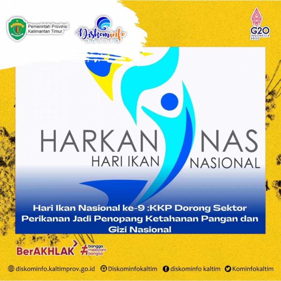 Hari Ikan Nasional ke-9 :  KKP Dorong Sektor Perikanan Jadi Penopang Ketahanan Pangan dan Gizi Nasional