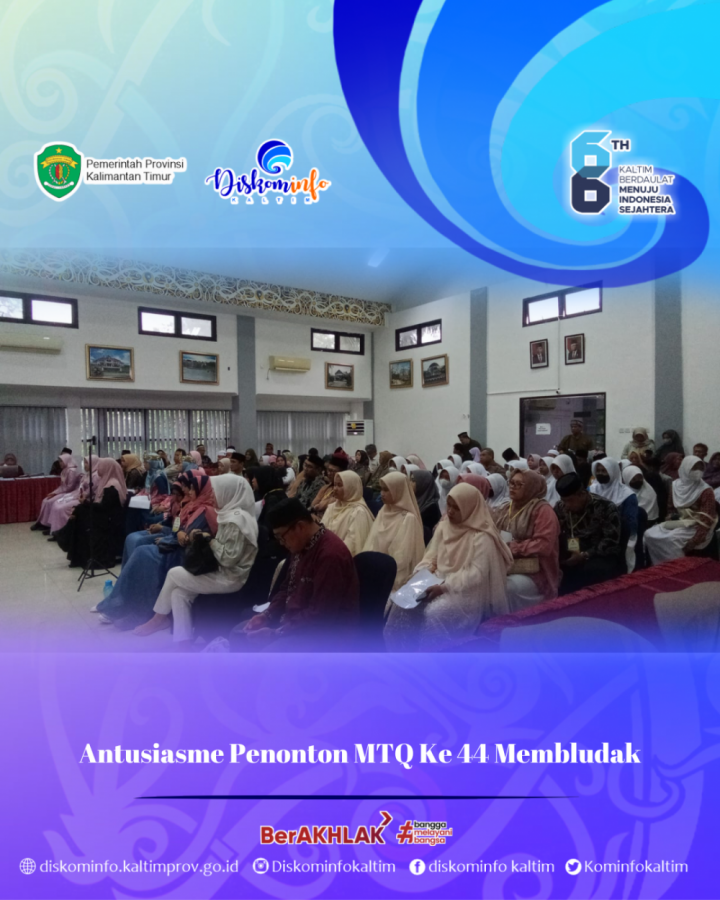 Antusiasme Penonton MTQ Ke 44 Membludak