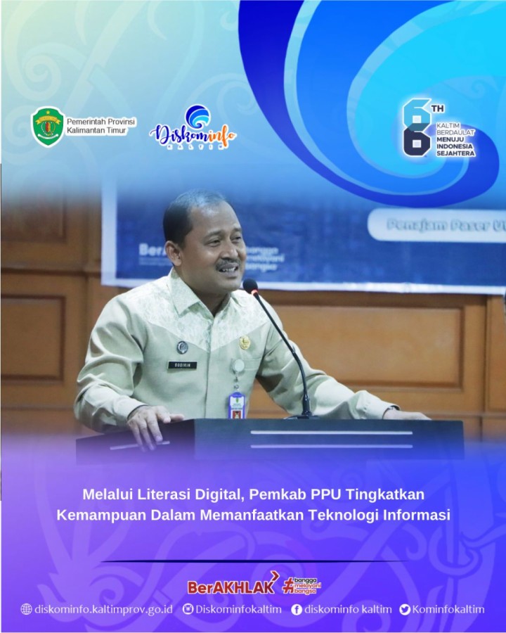 Melalui Literasi Digital, Pemkab PPU Tingkatkan Kemampuan Dalam Memanfaatkan Teknologi Informasi