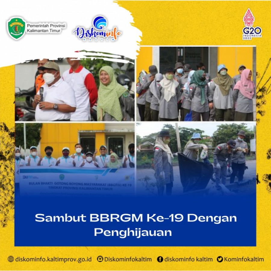 Sambut BBRGM Ke-19 Dengan Penghijauan