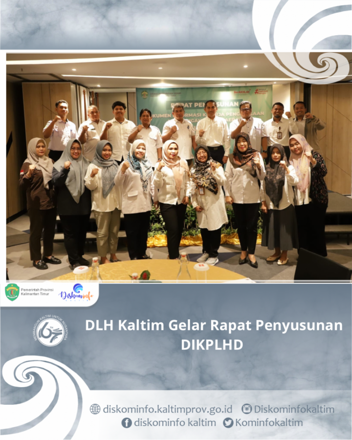 DLH Kaltim Gelar Rapat Penyusunan DIKPLHD