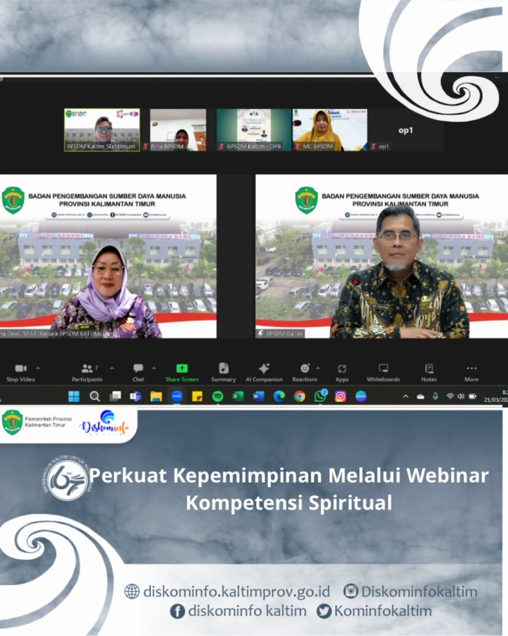 Perkuat Kepemimpinan Melalui Webinar Kompetensi Spiritual