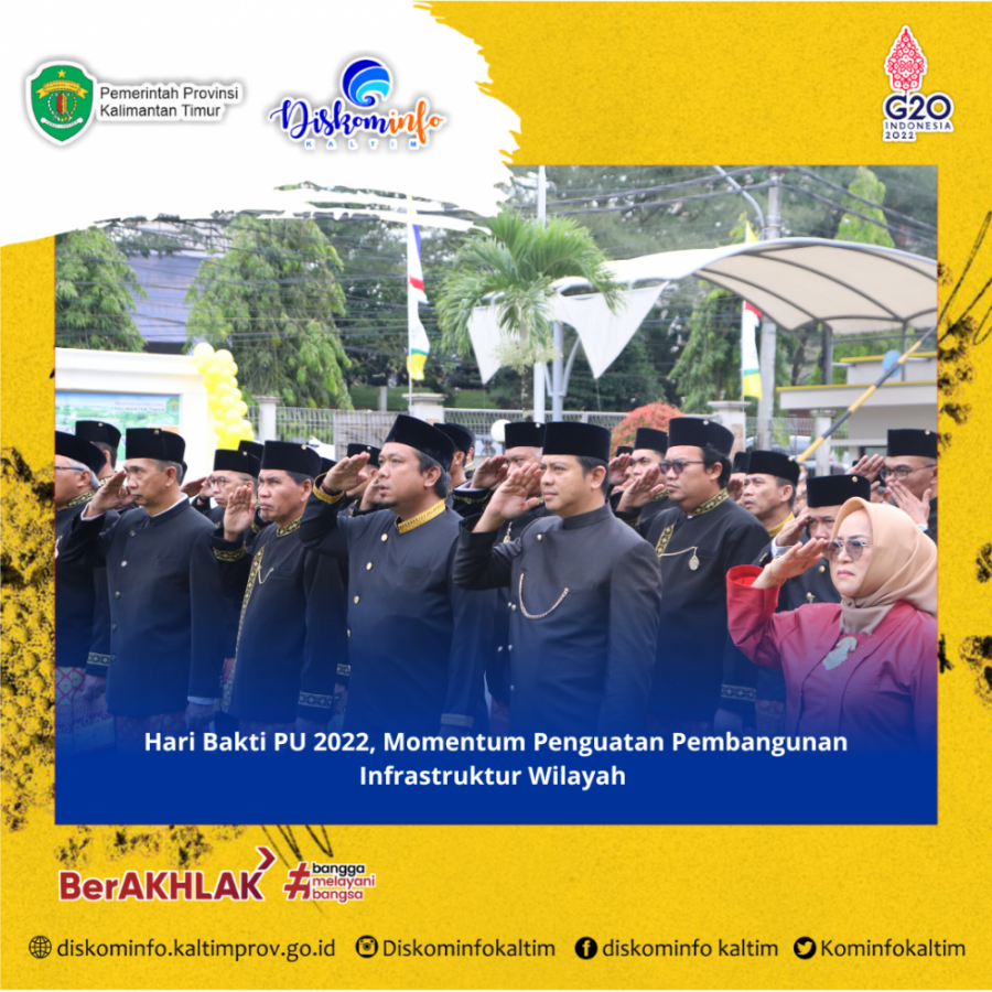 Hari Bakti PU 2022, Momentum Penguatan Pembangunan Infrastruktur Wilayah 