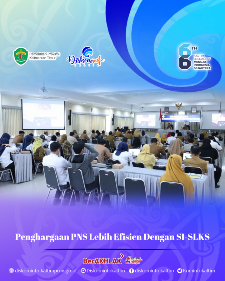 Penghargaan PNS Lebih Efisien Dengan SI-SLKS