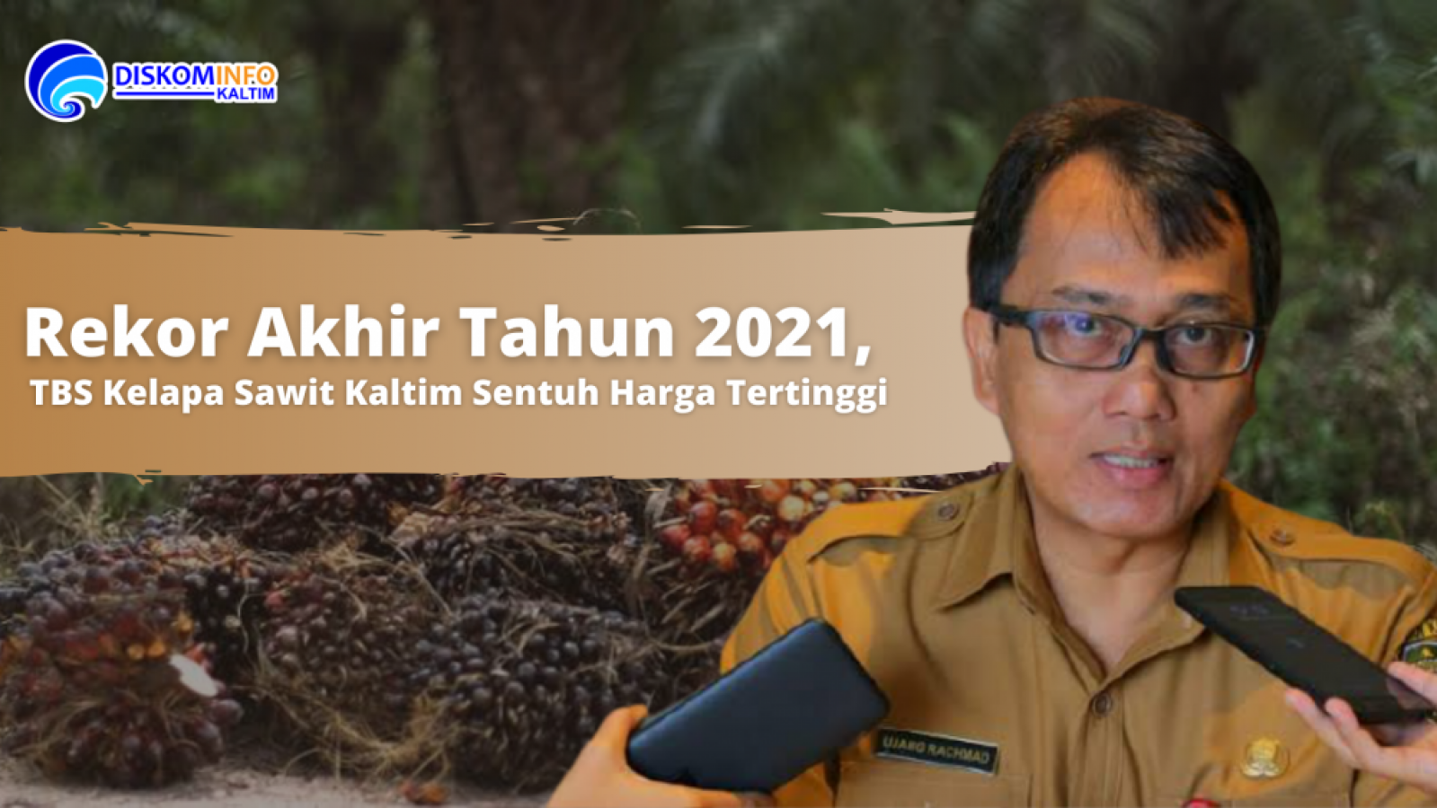 Rekor Akhir Tahun 2021, TBS Kelapa Sawit Kaltim Sentuh Harga Tertinggi