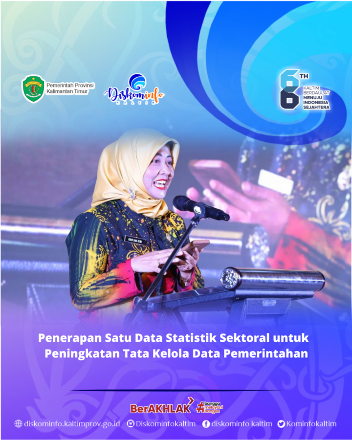 Penerapan Satu Data Statistik Sektoral untuk  Peningkatan Tata Kelola Data Pemerintahan