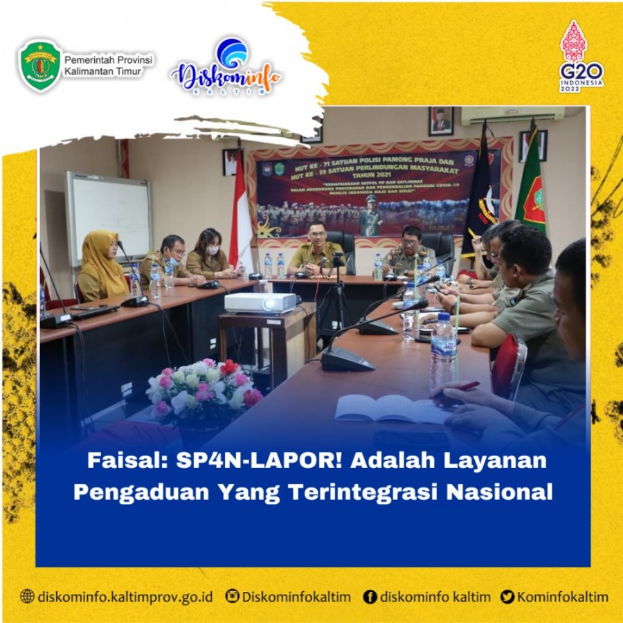 Faisal: SP4N-LAPOR! Adalah Layanan Pengaduan Yang  Terintegrasi Nasional