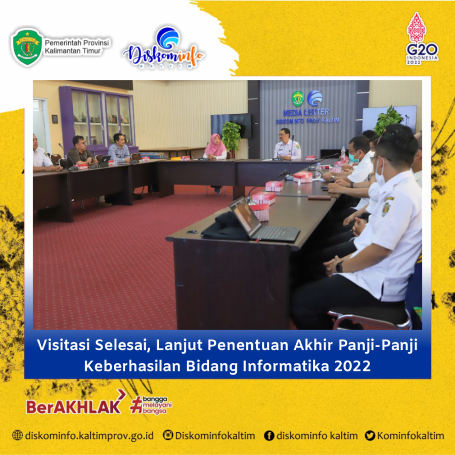 Visitasi Selesai, Lanjut Penentuan Akhir Panji-Panji Keberhasilan Bidang Informatika 2022