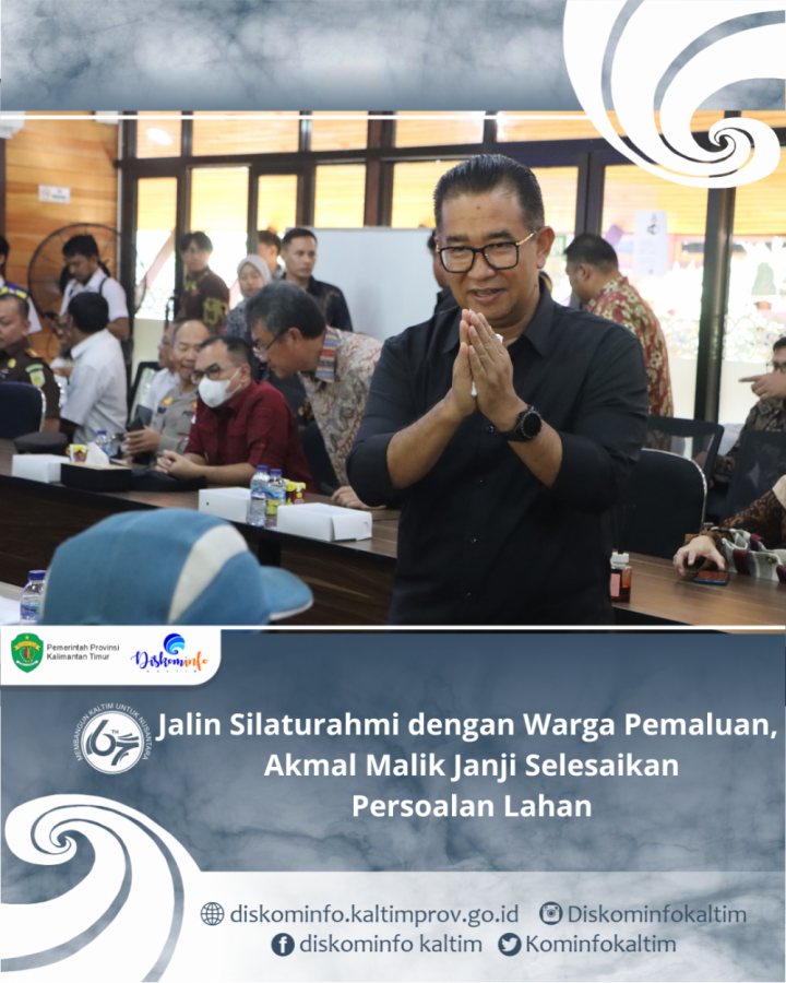 Jalin Silaturahmi dengan Warga Pemaluan, Akmal Malik Janji Selesaikan Persoalan Lahan 