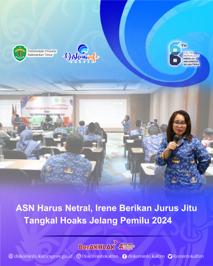 ASN Harus Netral, Irene Berikan Jurus Jitu Tangkal Hoaks Jelang Pemilu 2024