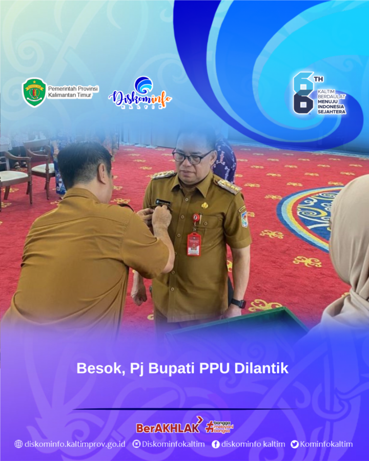 Besok, Pj Bupati PPU Dilantik