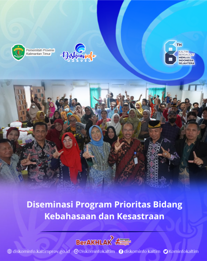 Diseminasi Program Prioritas Bidang Kebahasaan dan Kesastraan