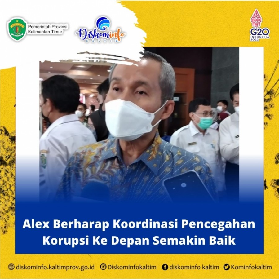 Alex Berharap Koordinasi Pencegahan Korupsi Ke Depan Semakin Baik