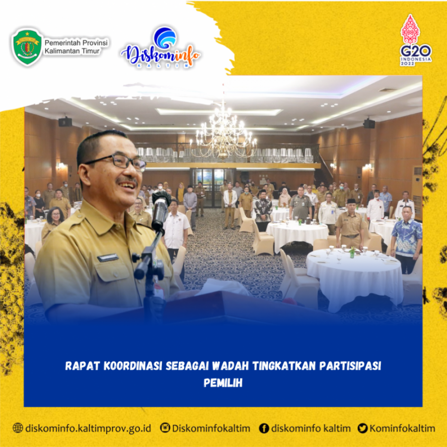 Rapat Koordinasi Sebagai Wadah Tingkatkan Partisipasi Pemilih