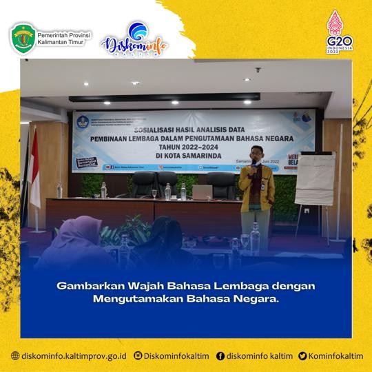 Gambarkan Wajah Bahasa Lembaga dengan Mengutamakan Bahasa Negara