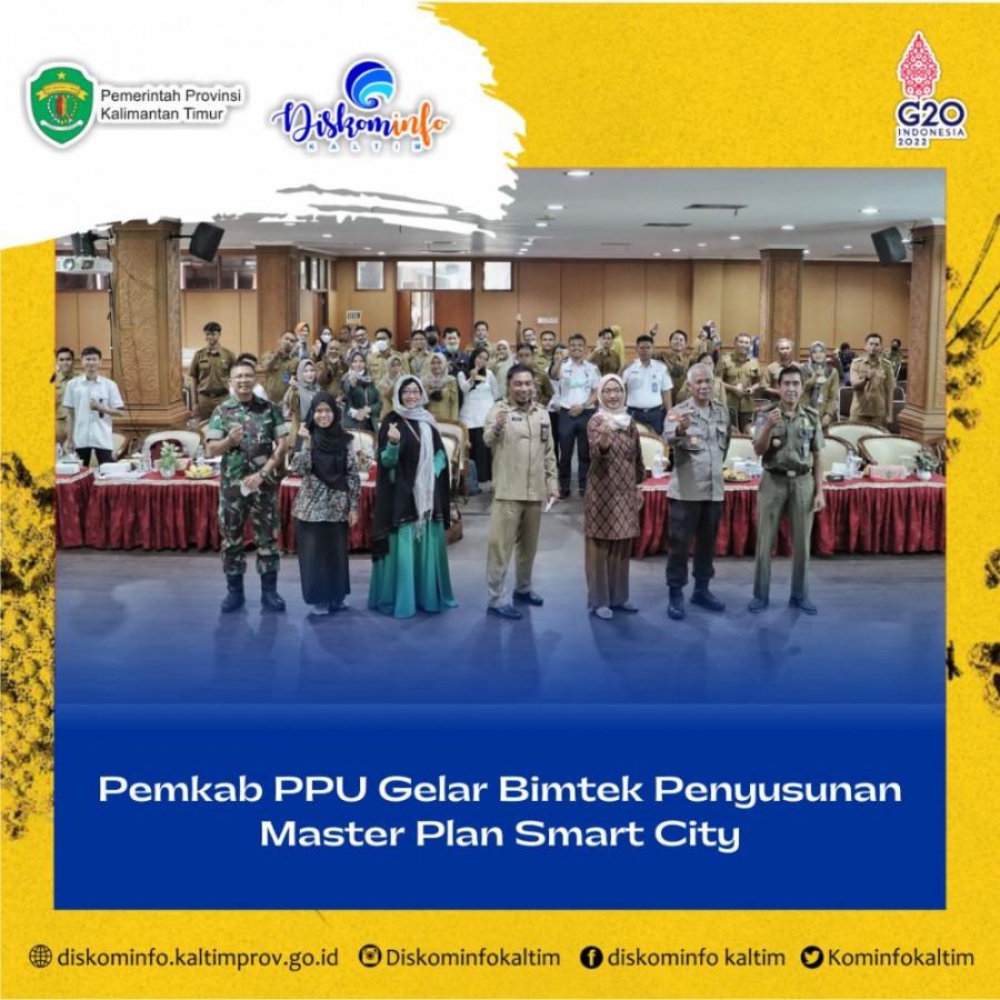 Pemkab PPU Gelar Bimtek Penyusunan Master Plan Smart City