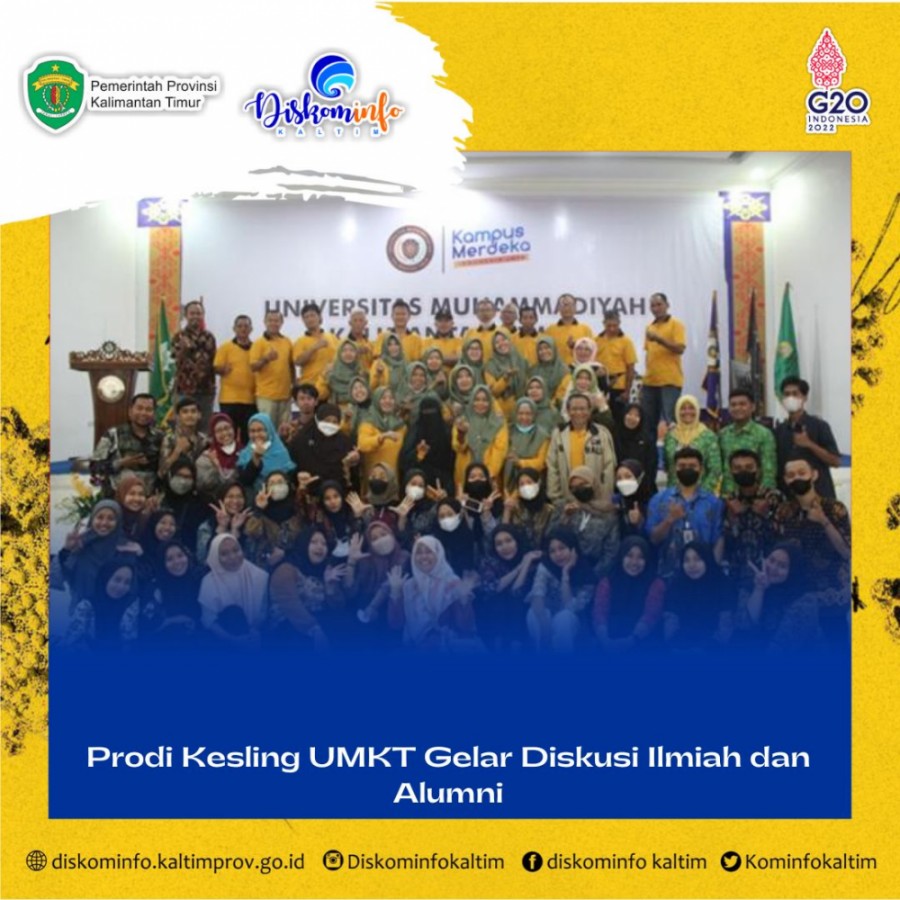 Prodi Kesling UMKT Gelar Diskusi Ilmiah dan Alumni