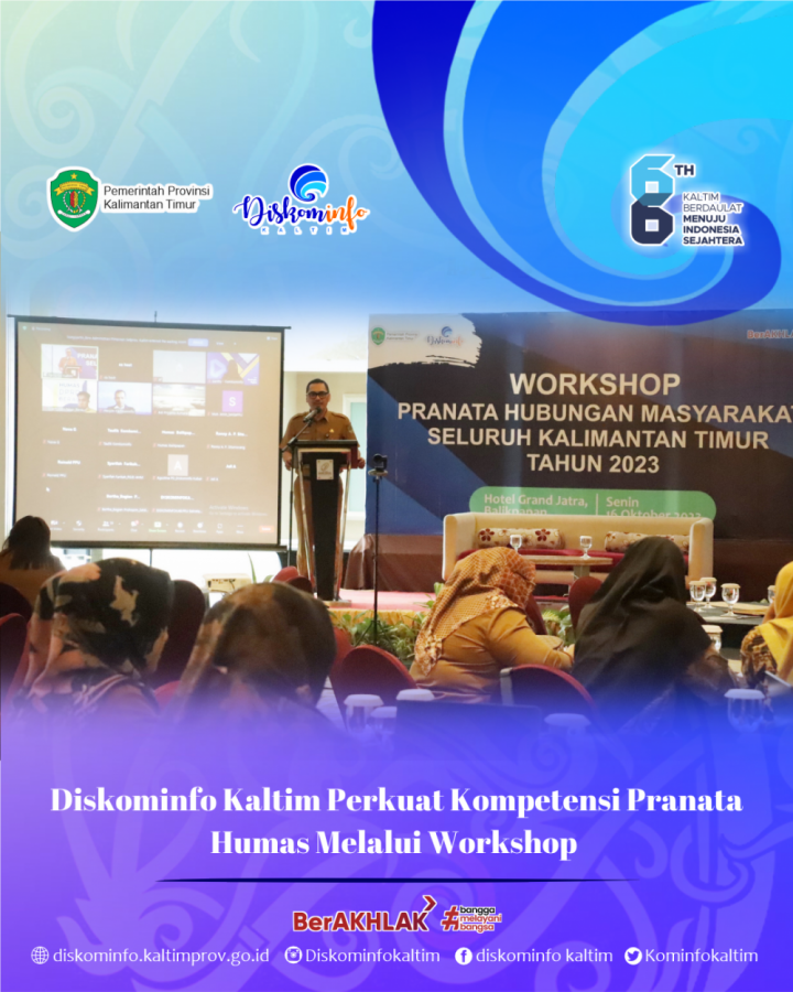 Diskominfo Kaltim Perkuat Kompetensi Pranata Humas Melalui Workshop