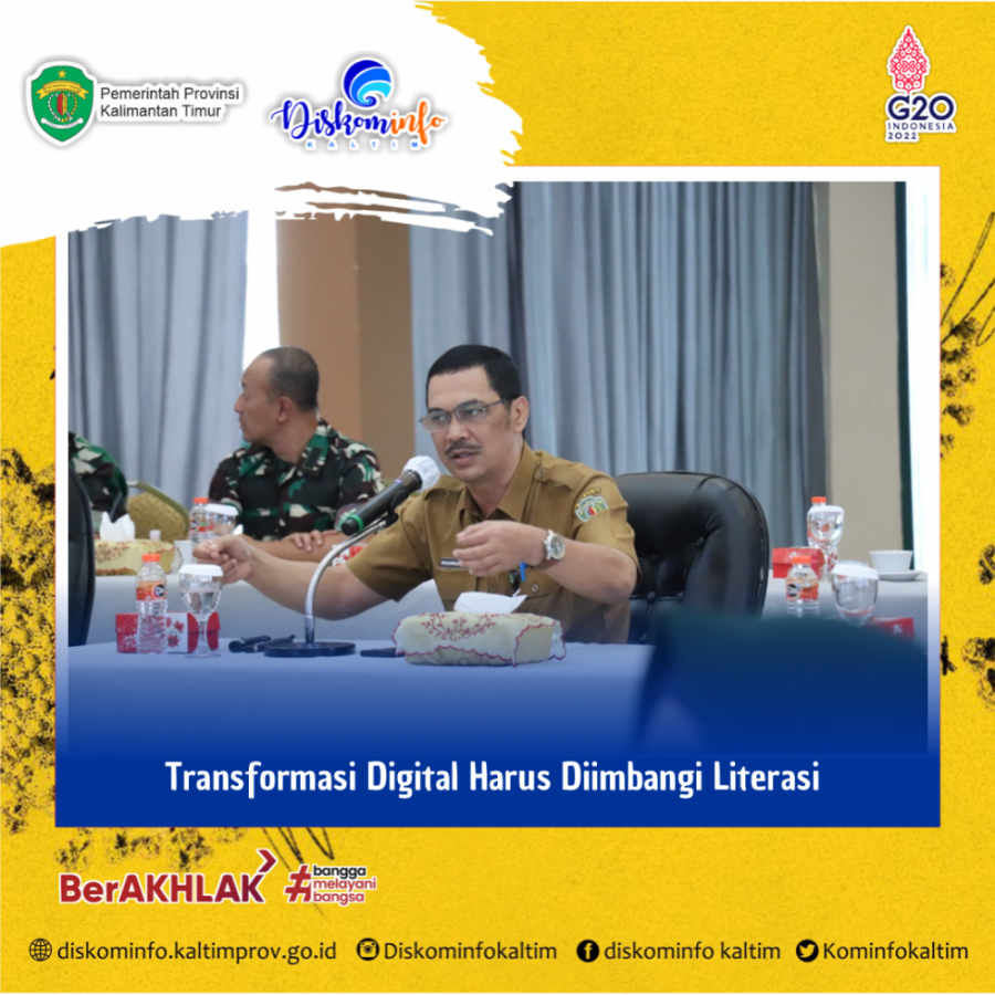 Transformasi Digital Harus Diimbangi Literasi