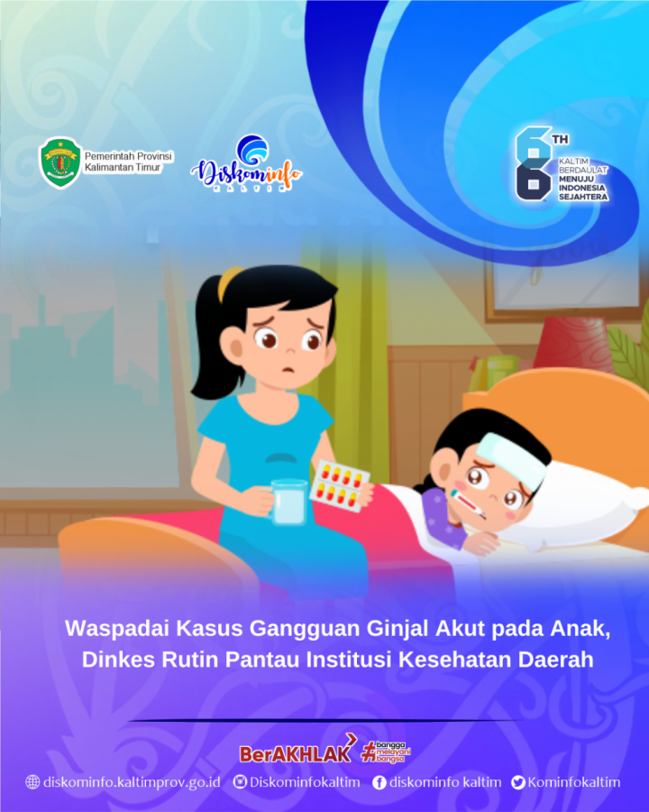 Waspadai Kasus Gangguan Ginjal Akut pada Anak, Dinkes Rutin Pantau Institusi Kesehatan Daerah