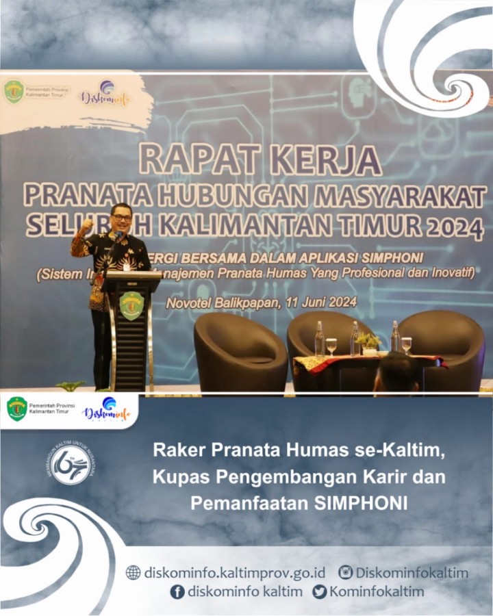 Raker Pranata Humas se-Kaltim, Kupas Pengembangan Karir dan Pemanfaatan Aplikasi SIMPHONI