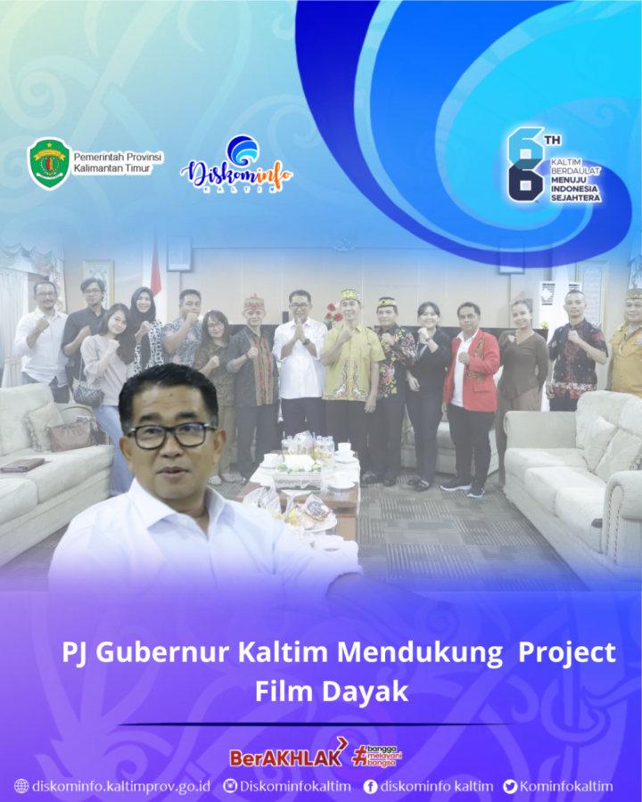 PJ Gubernur Kaltim Mendukung  Project Film Dayak