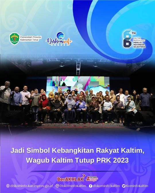 Jadi Simbol Kebangkitan Rakyat Kaltim, Wagub Kaltim Tutup PRK 2023