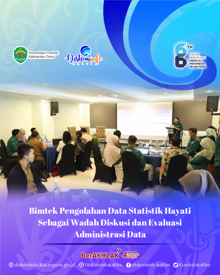 Bimtek Pengolahan Data Statistik Hayati Sebagai Wadah Diskusi dan Evaluasi Administrasi Data