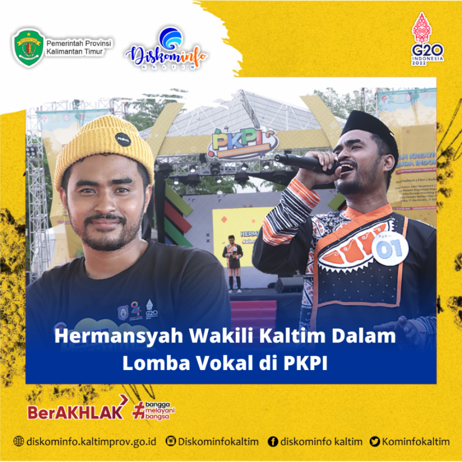 Hermansyah Wakili Kaltim Dalam Lomba Vokal di PKPI