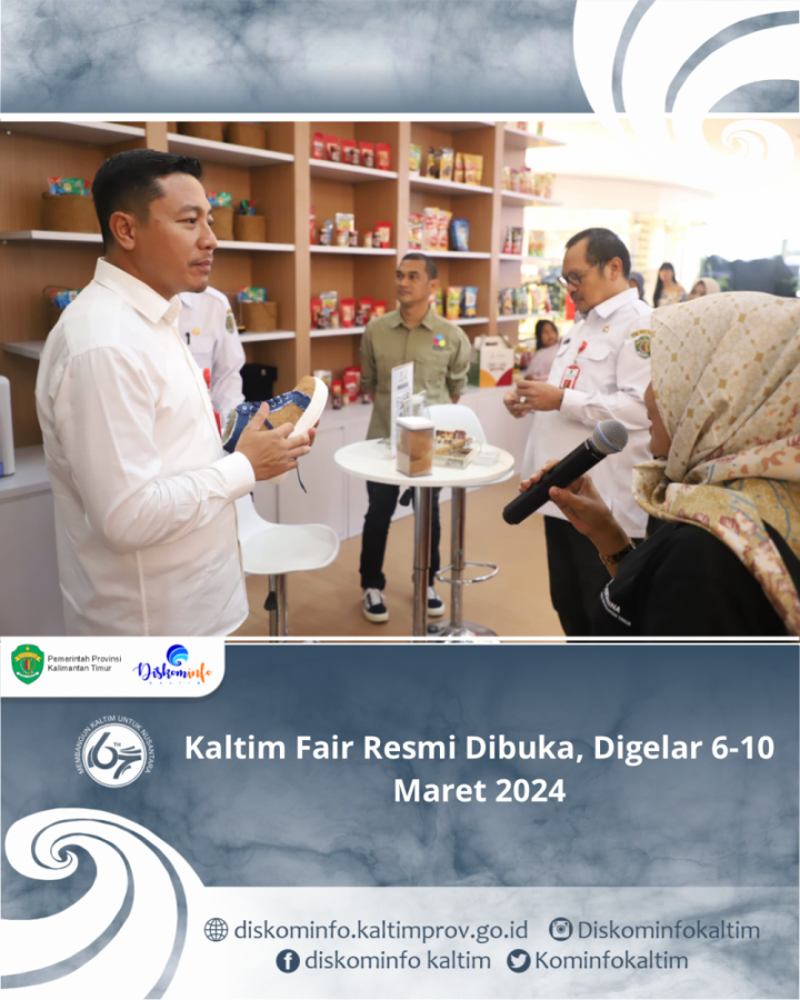 Kaltim Fair Resmi Dibuka, Digelar 6-10 Maret 2024