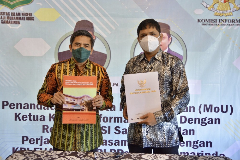 Awali Kiprah Untuk Bersinergi, UINSI Samarinda Tandatangani MoU dan Perjanjian Kerjasama Dengan KI Kaltim