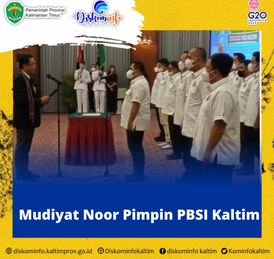 Mudiyat Noor Pimpin PBSI Kaltim