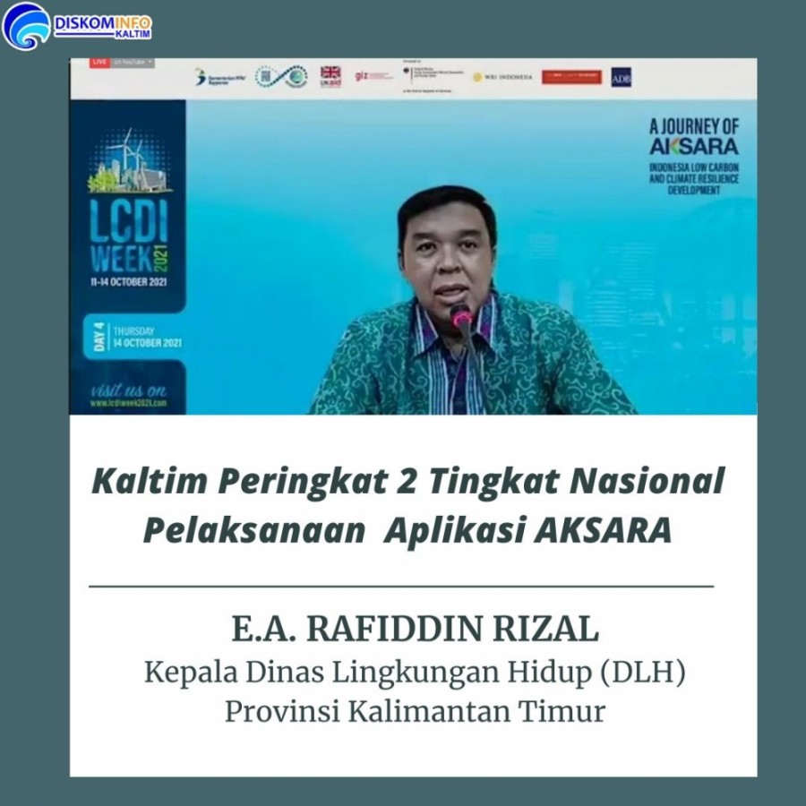 Kaltim Peringkat 2 Tingkat Nasional Pelaksanaan  Aplikasi AKSARA