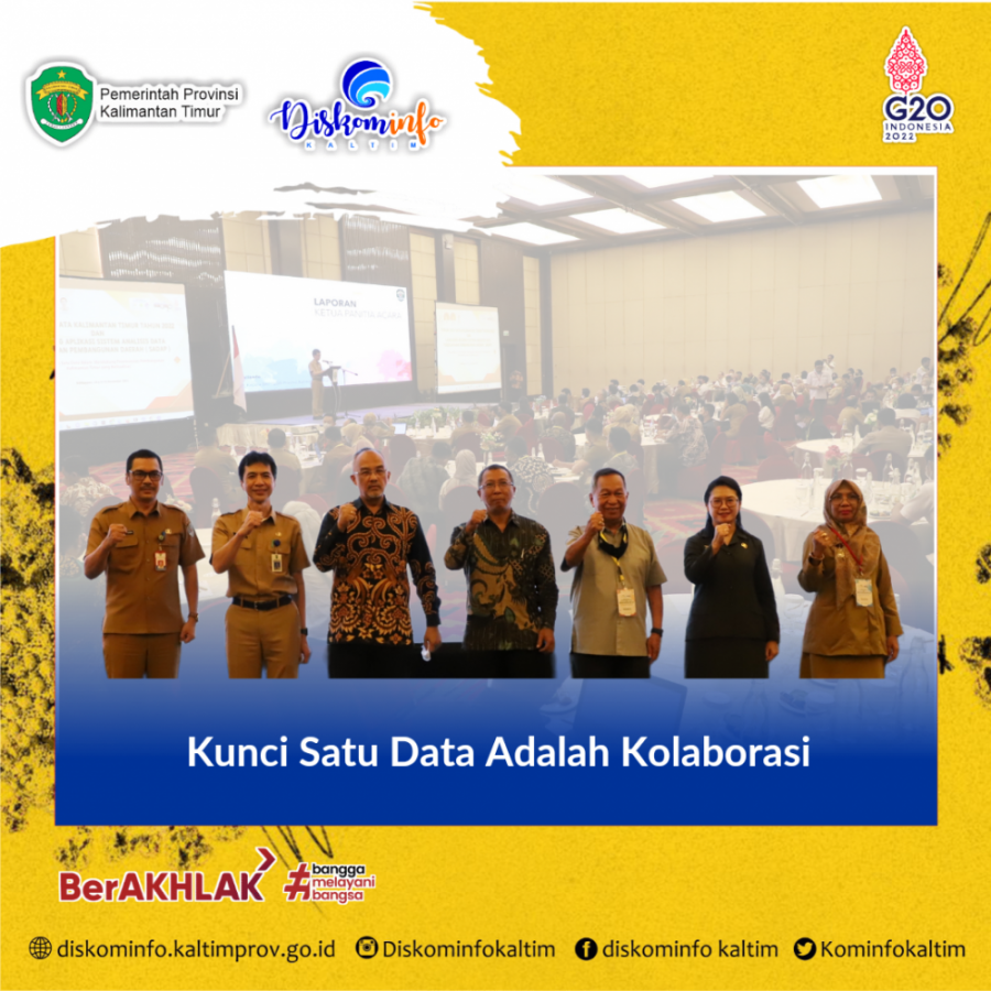 Kunci Satu Data Adalah Kolaborasi