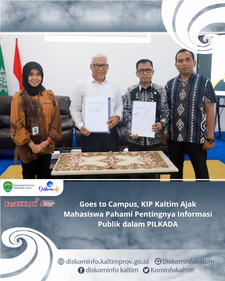 Goes to Campus, KIP Kaltim Ajak Mahasiswa Pahami Pentingnya Informasi Publik dalam PILKADA