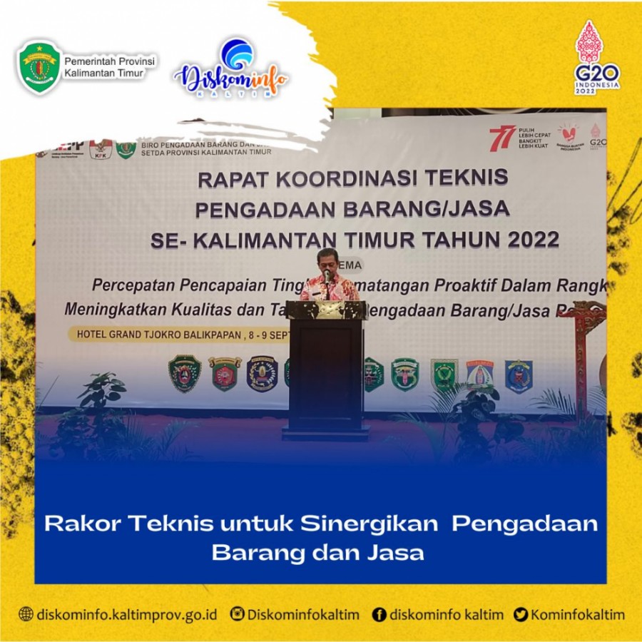 Rakor Teknis untuk Sinergikan  Pengadaan Barang dan Jasa