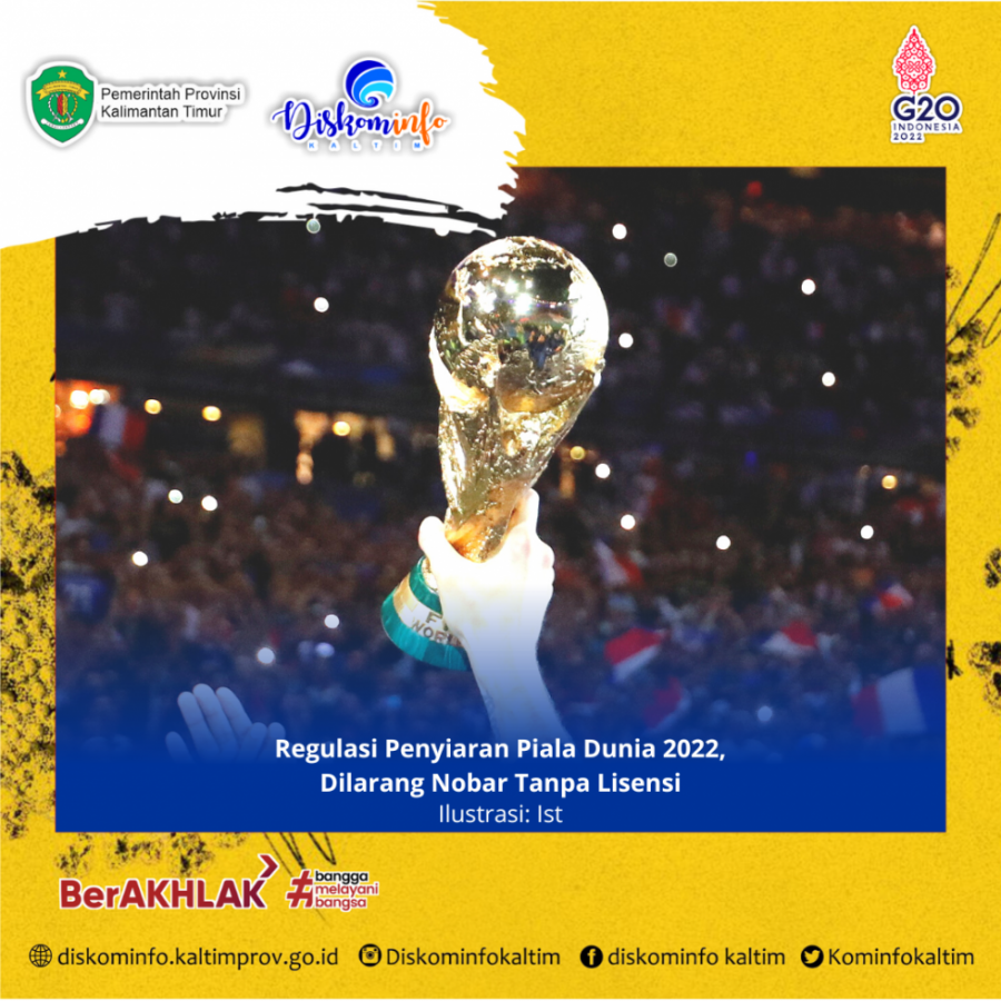 Regulasi Penyiaran Piala Dunia 2022, Dilarang Nobar Tanpa Lisensi 