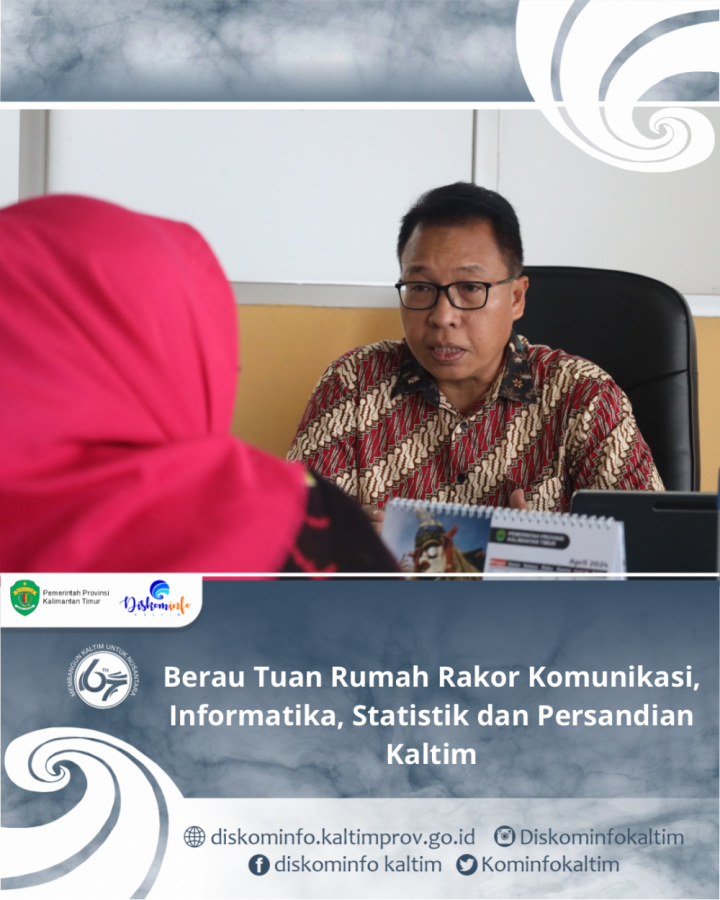 Berau Tuan Rumah Rakor Komunikasi, Informatika, Statistik dan Persandian Kaltim